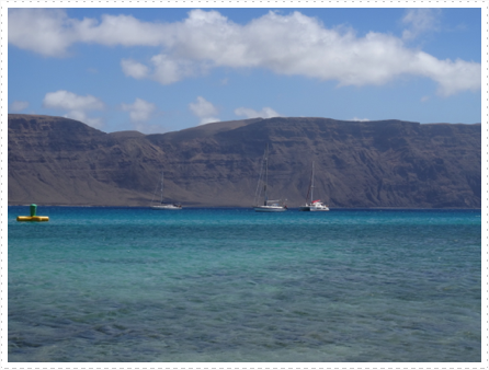 At anchor Isla Graciosa At anchor Isla Graciosa